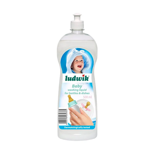 مایع استریل ظروف کودک لودویک Ludwik حجم 500 میلی — تصویر ۲