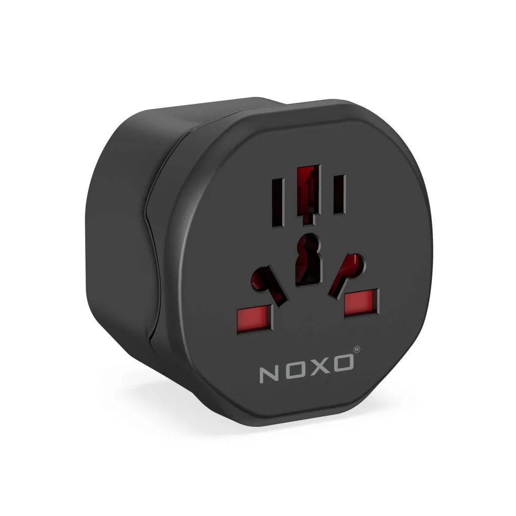 مبدل برق یونیورسال نوکسو مدل UN‑N2 توان 2500 وات UK Pin — تصویر ۴