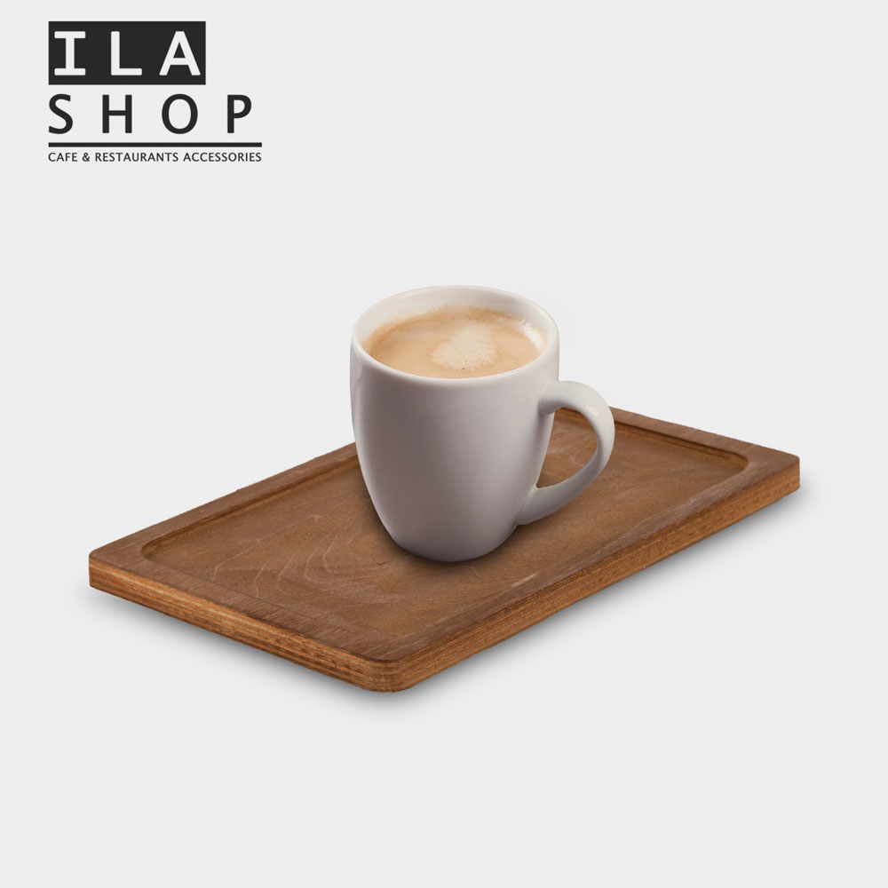 رست چوبی سرو نوشیدنی چوبی 23×15 یک عددی ایلا — تصویر ۲