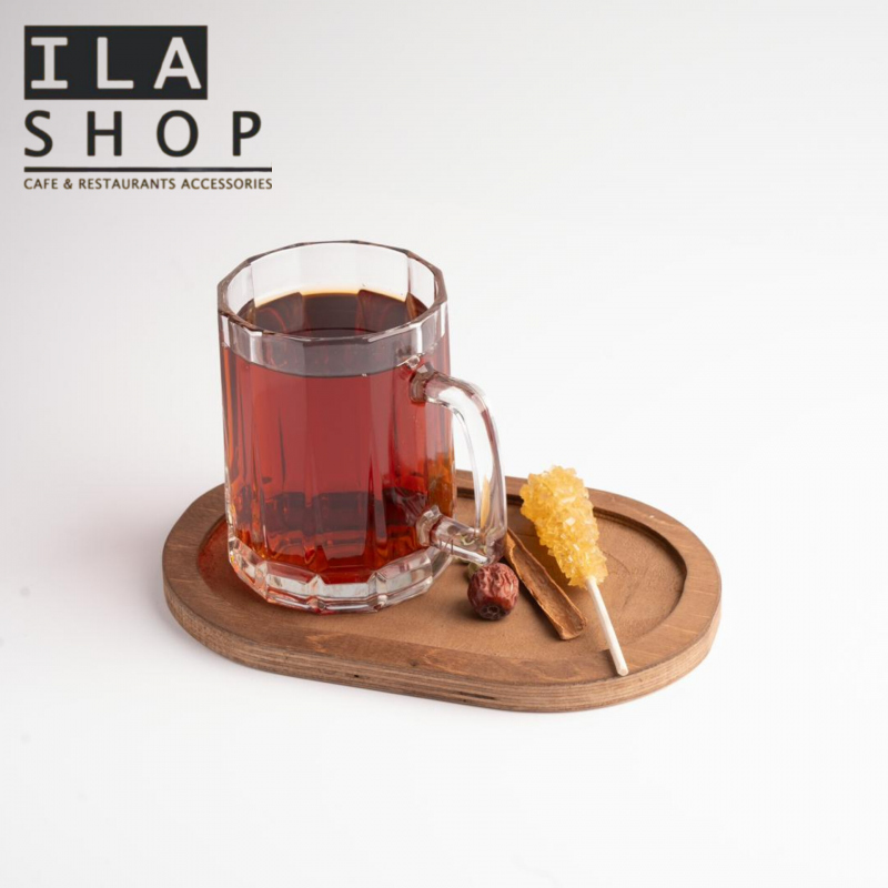 رست چوبی بیضی کوچک قهوه ای یک عددی ایلا — تصویر ۳