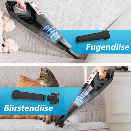جارو شارژی H606 مکش 9000 پاسکال — تصویر ۴