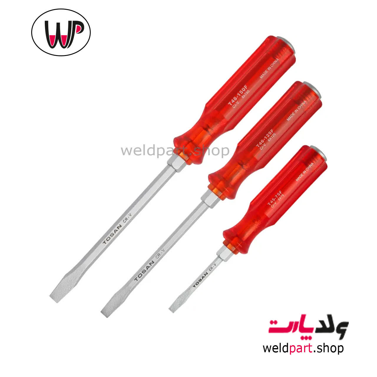پیچ گوشتی ضربه خور دوسو توسن