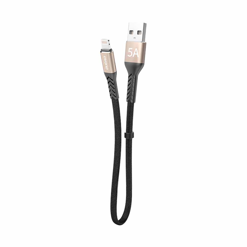 کابل کوتاه پاوربانک لایتنینگ دودا Dudao 5A L10 Lightning — تصویر ۳