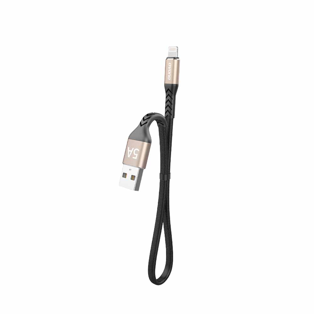 کابل کوتاه پاوربانک لایتنینگ دودا Dudao 5A L10 Lightning — تصویر ۴