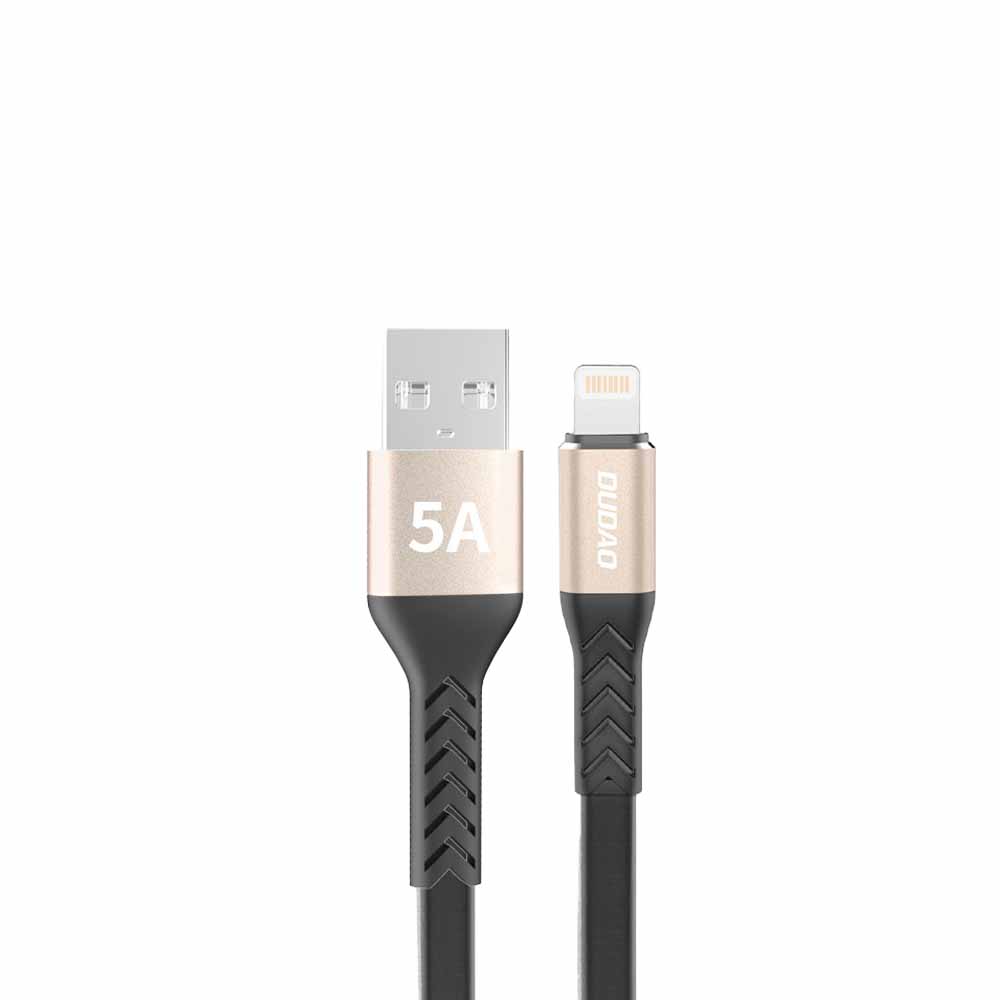 کابل کوتاه پاوربانک لایتنینگ دودا Dudao 5A L10 Lightning — تصویر ۲