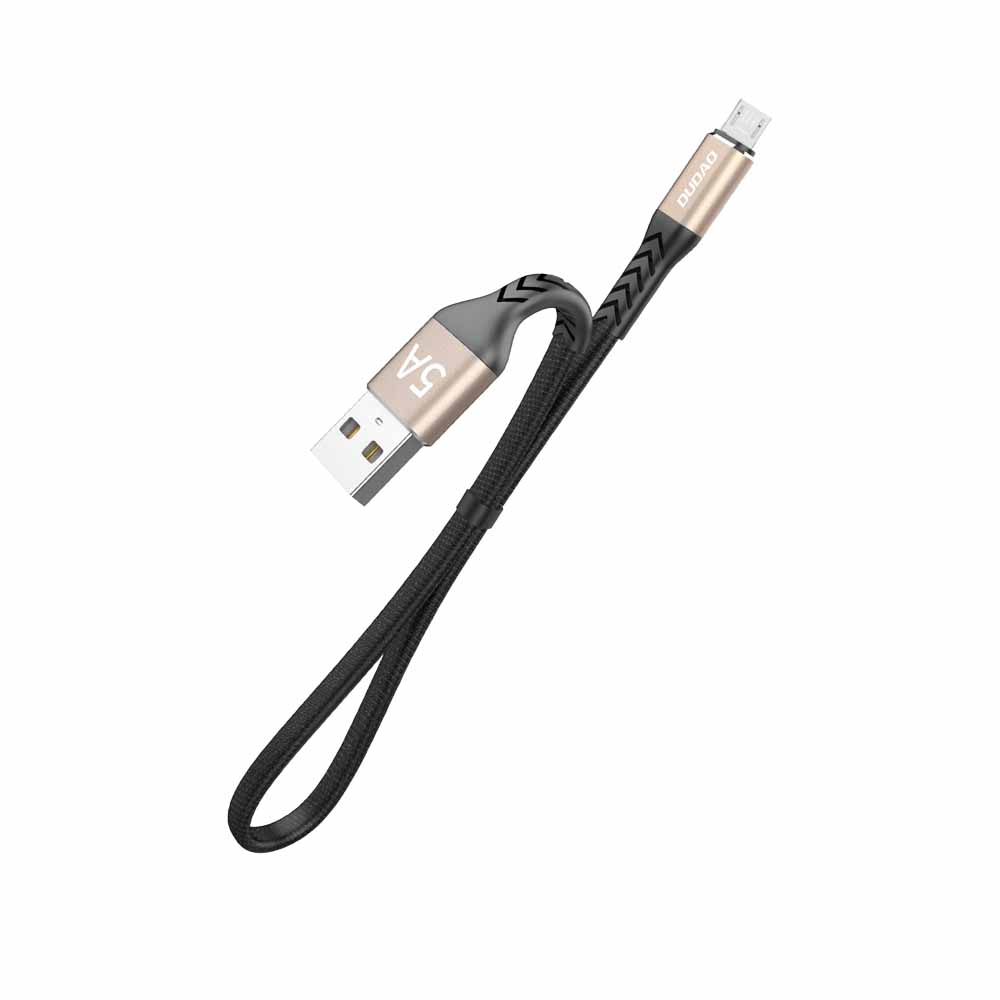کابل کوتاه پاوربانک میکرو دودا Dudao 23CM 5A Data Cable L10 — تصویر ۴