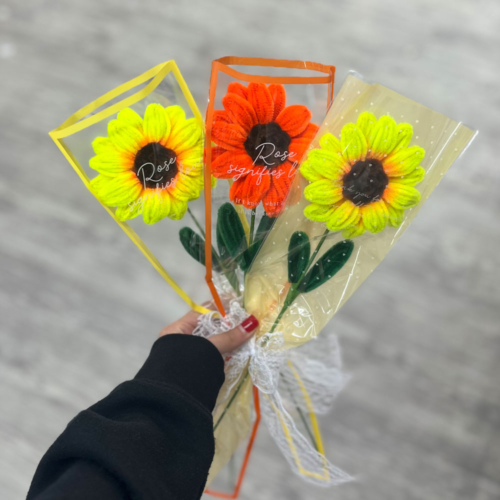 گل بافت آفتابگردون — تصویر ۲