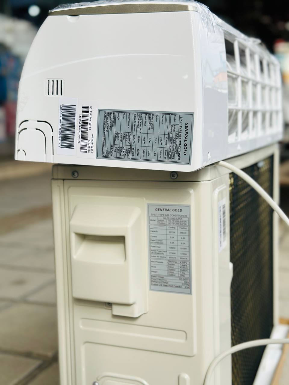 کولر گازی جنرال گلد 12000 سوپر گاز R410a — تصویر ۶