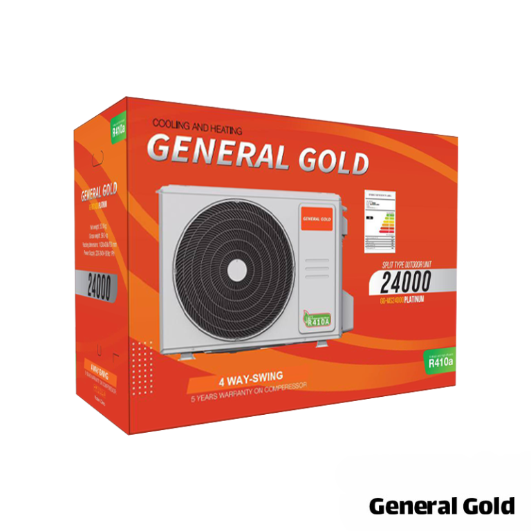 کولر گازی جنرال گلد 36000 سرد خالی موتور پیستونی گاز R410a — تصویر ۸