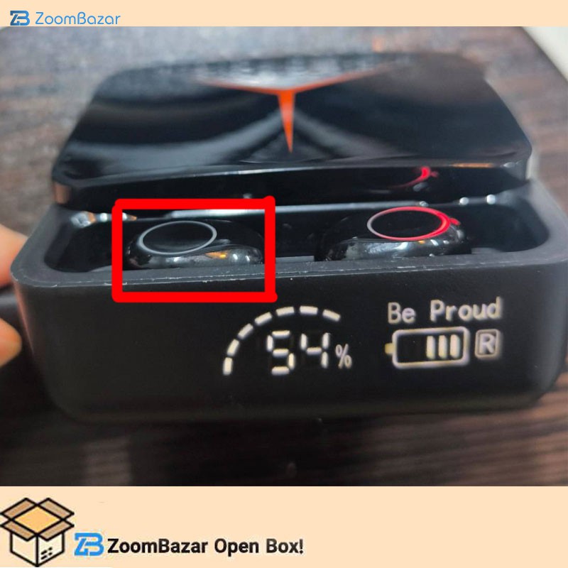 هندزفری بلوتوثی مدل M90 PRO مشکی – Open Box (گوشی چپ کار نمیکند) — تصویر ۳