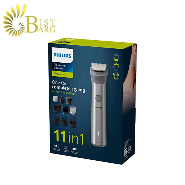 ماشین اصلاح ۱۱ کاره سر، صورت و بدن فیلیپس مدل Philips MG5930/15 11-in-1 Trimmer