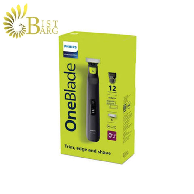 ماشین اصلاح صورت و بدن فیلیپس وان بلید پرو مدل Philips OneBlade Pro Face + Body QP6542/10