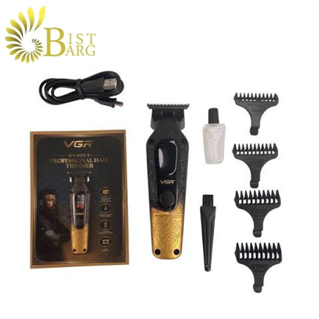 ماشین اصلاح حرفه‌ای سر و صورت وی جی آر مدل VGR V-879C Professional Hair Clipper — تصویر ۳