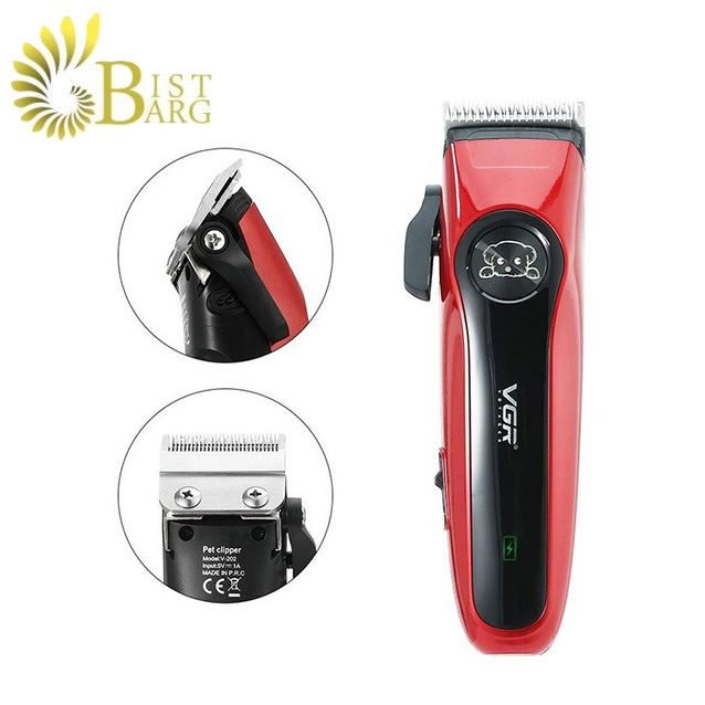 ماشین اصلاح و خط زن وی جی آر مدل VGR V-202 Hair Trimmer — تصویر ۳