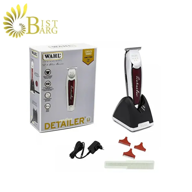 ماشین اصلاح و خط زن شارژی وال دیتایلر مدل Wahl 5-Star Cordless Detailer Li Trimmer — تصویر ۳