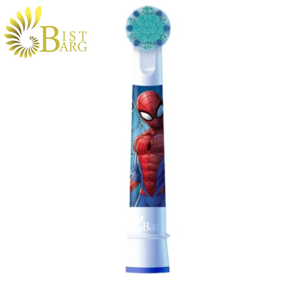 سری یدک مسواک برقی اورال-بی مدل SPIDER-MAN یک عددی — تصویر ۲