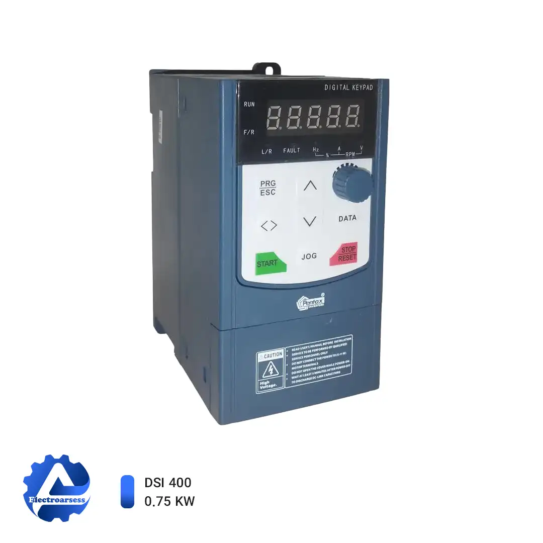 اینورتر 0.75 کیلووات (1 اسب) سه فاز پنتاکس DSI-400-K75G3 — تصویر ۲