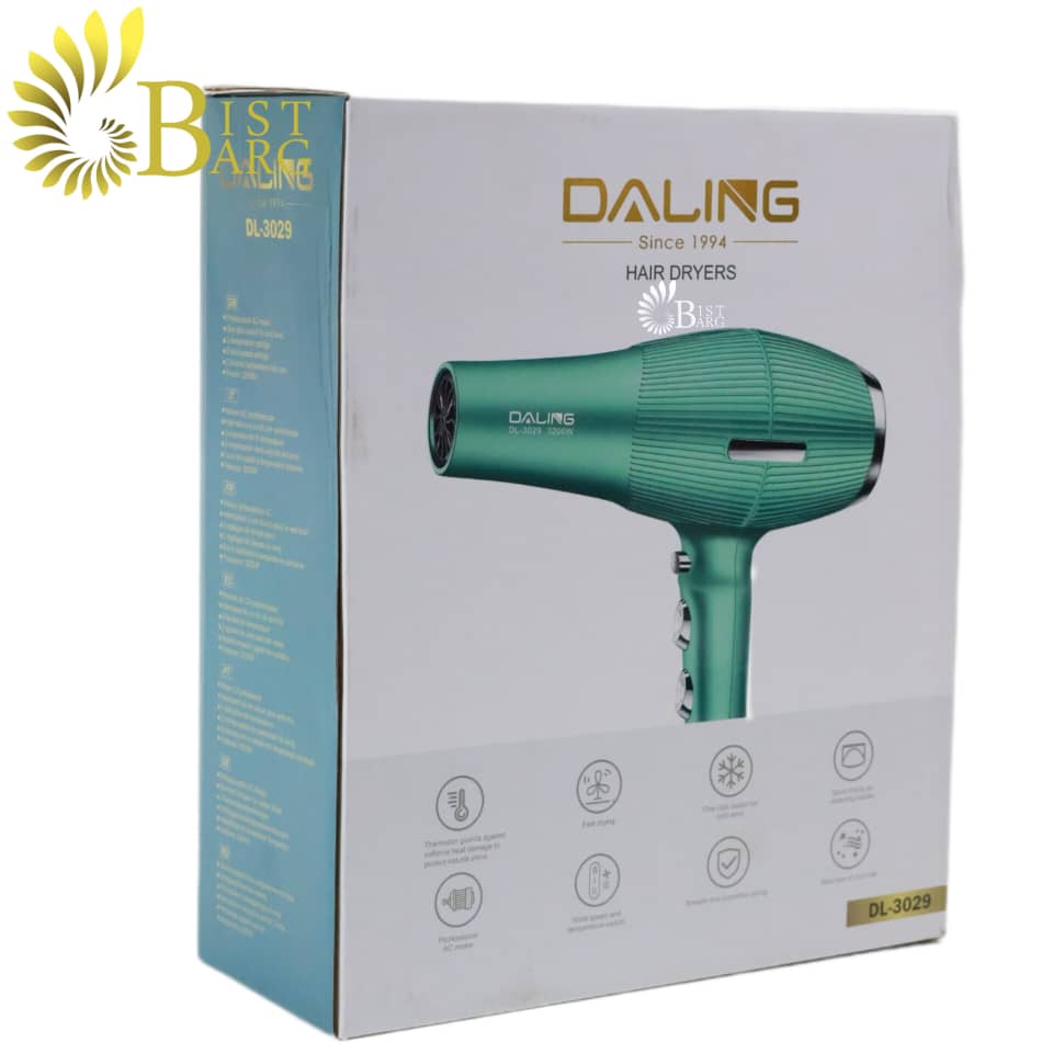 سشوار حرفه ای دالینگ مدل DALING DL-3029 — تصویر ۳