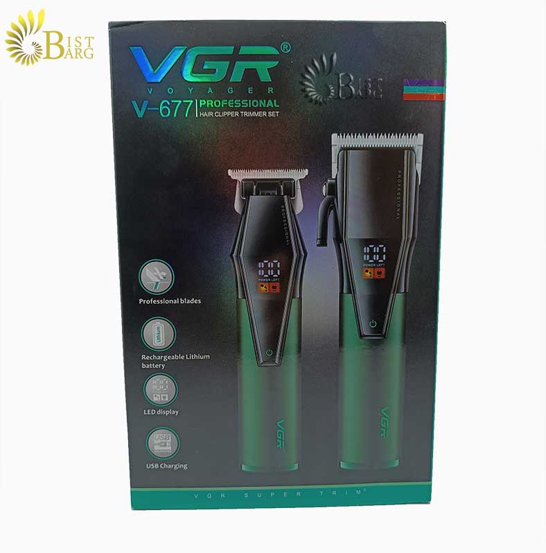 ماشین اصلاح وی جی آر مدل V-677 — تصویر ۳