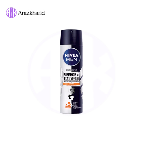 اسپری ضد تعریق مردانه نیوا مدل بلک اند وایت EXTRA حجم 150 میل