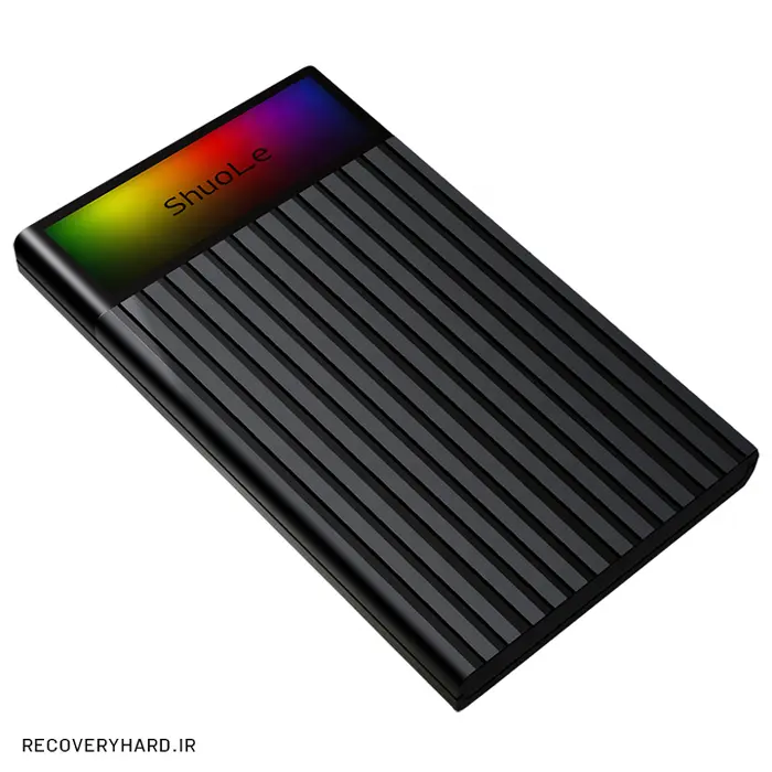 باکس هارد و اس‌اس‌دی 2.5 اینچ Type-C (RGB) شوله مدل U25T-L — تصویر ۳