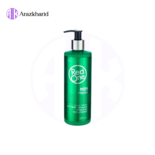 افتر شیو کرمی ردوان Red One مدل Fresh حجم 400 میل — تصویر ۲