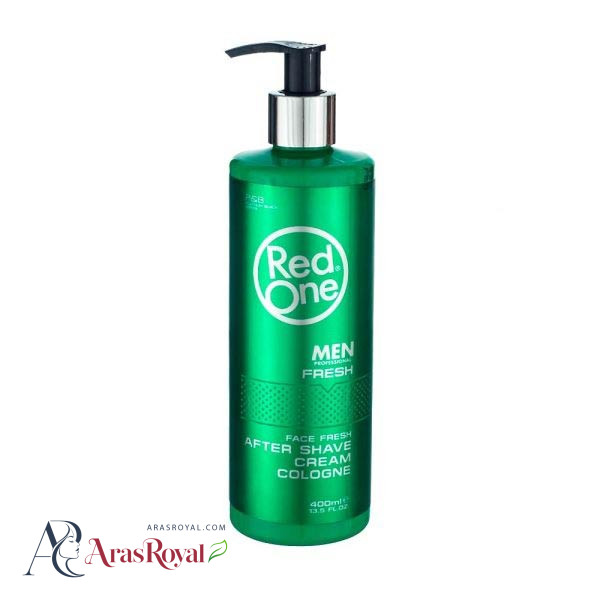 افتر شیو کرمی ردوان Red One مدل Fresh حجم 400 میل — تصویر ۳