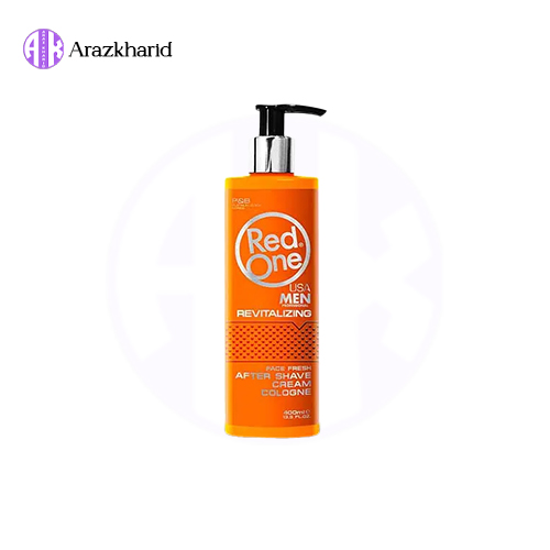 افتر شیو کرمی ردوان Red One مدل REVITALIZING حجم 400میل — تصویر ۲