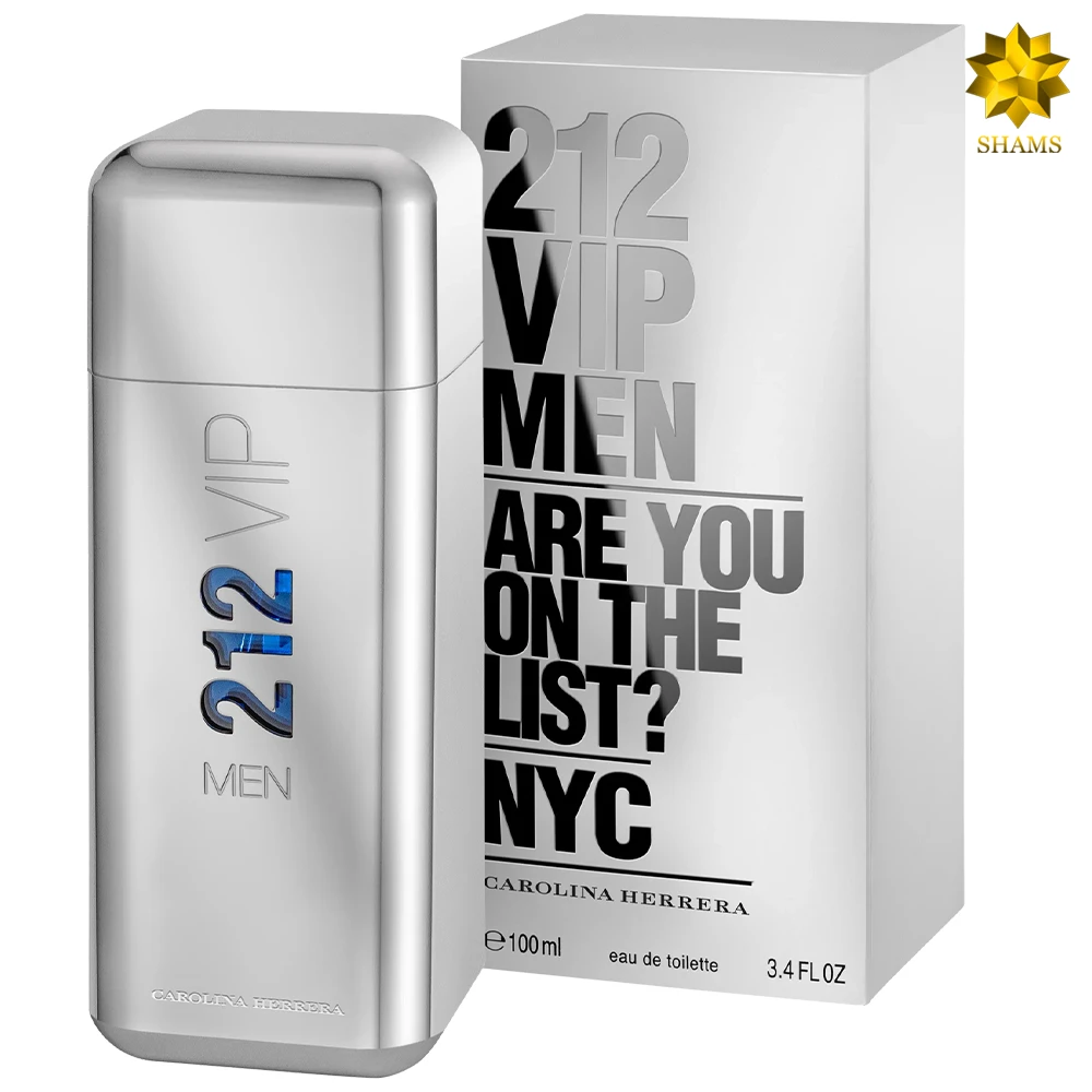 Carolina Herrera 212 Vip Men Edt 100ml — تصویر ۳