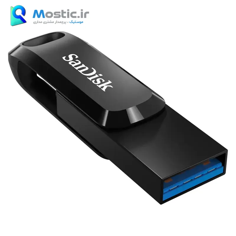 فلش مموری سن دیسک USB 3.2 مدل Ultra Dual Drive Go Type-C ظرفیت 64 گیگابایت — تصویر ۵