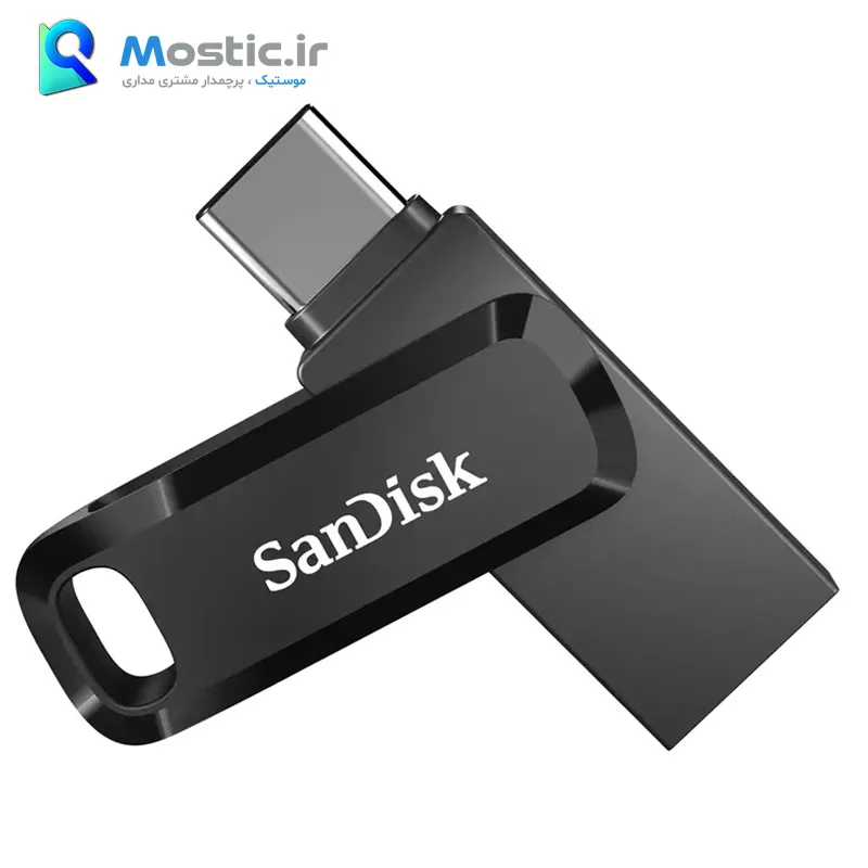 فلش مموری سن دیسک USB 3.2 مدل Ultra Dual Drive Go Type-C ظرفیت 64 گیگابایت — تصویر ۴