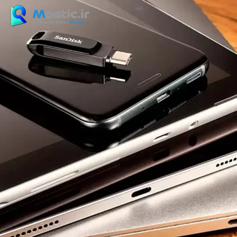 فلش مموری سن دیسک USB 3.2 مدل Ultra Dual Drive Go Type-C ظرفیت 64 گیگابایت — تصویر ۸
