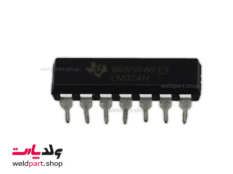 آی سی آمپلی فایر Texas Instrument IC LM324N — تصویر ۲
