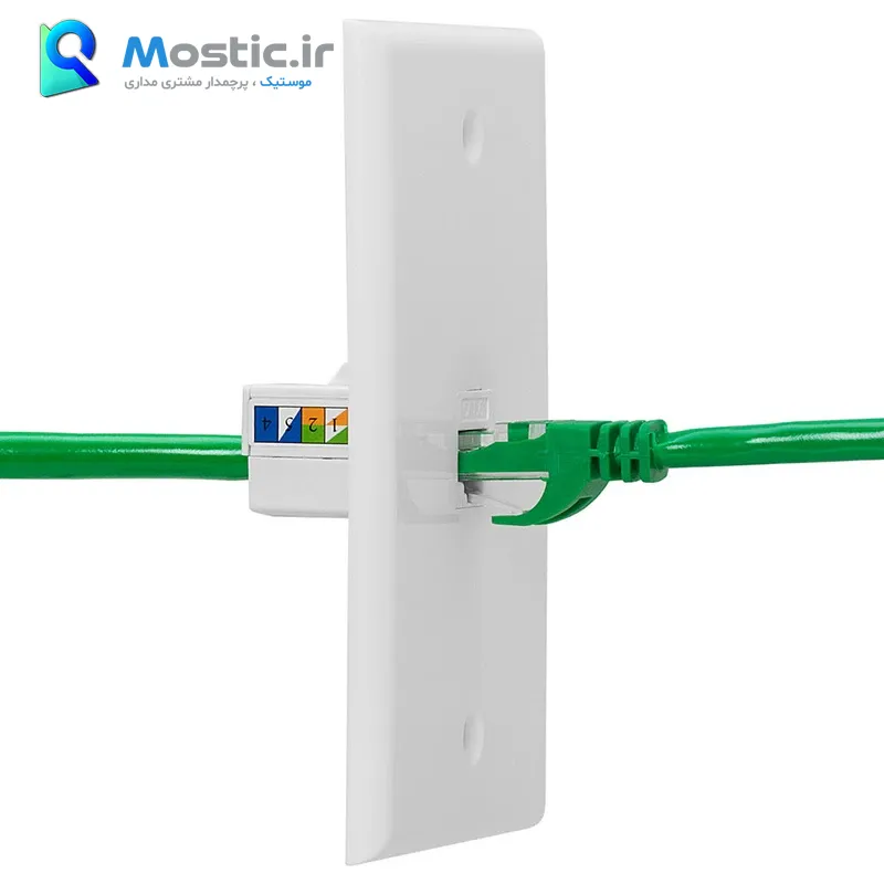 کیستون شبکه CAT6 UTP مدل PKS — تصویر ۵