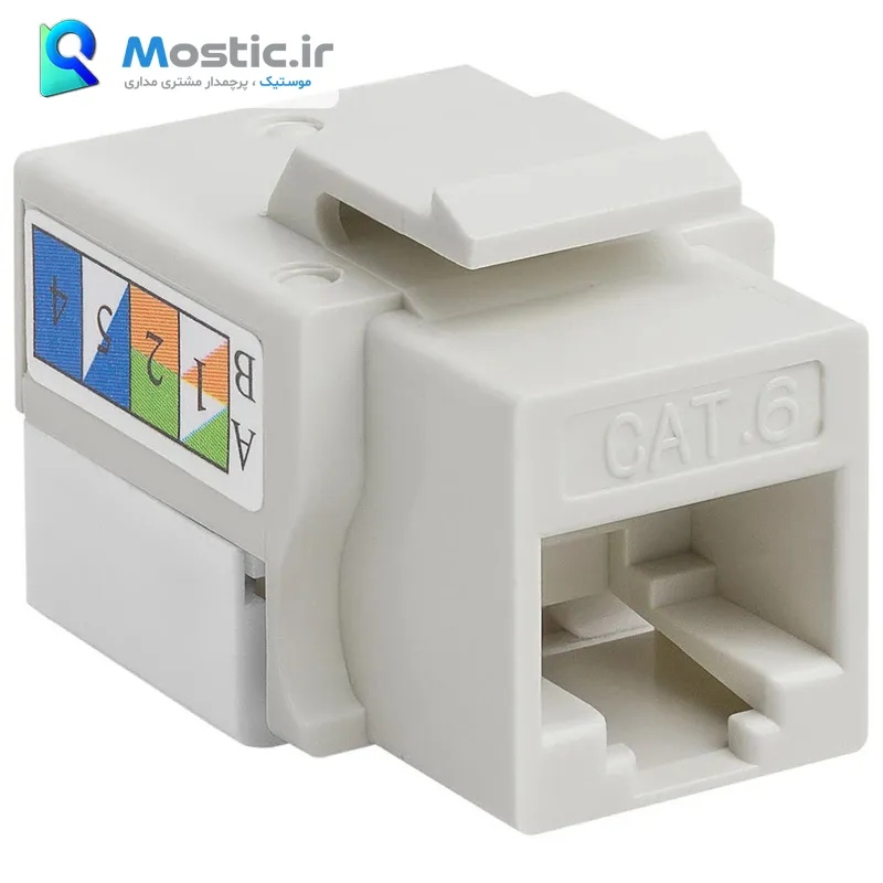 کیستون شبکه CAT6 UTP مدل PKS — تصویر ۳