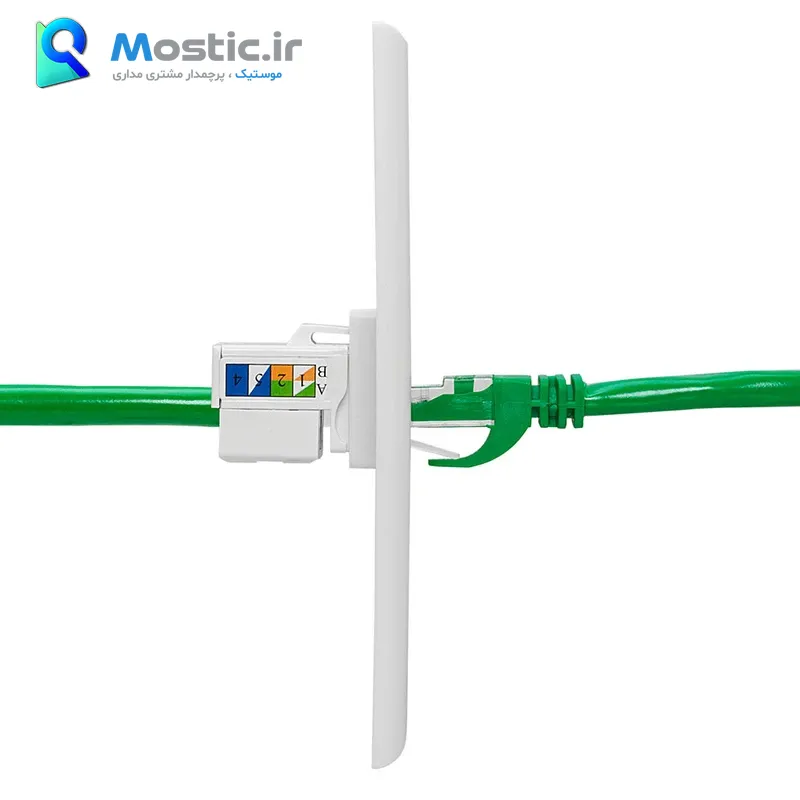 کیستون شبکه CAT6 UTP مدل PKS — تصویر ۶