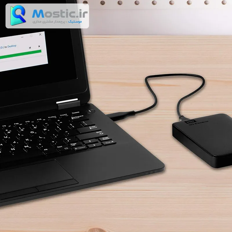 باکس و قاب هارد اکسترنال 2.5 اینچی لپتاپ USB 3.0 وسترن دیجیتال — تصویر ۳