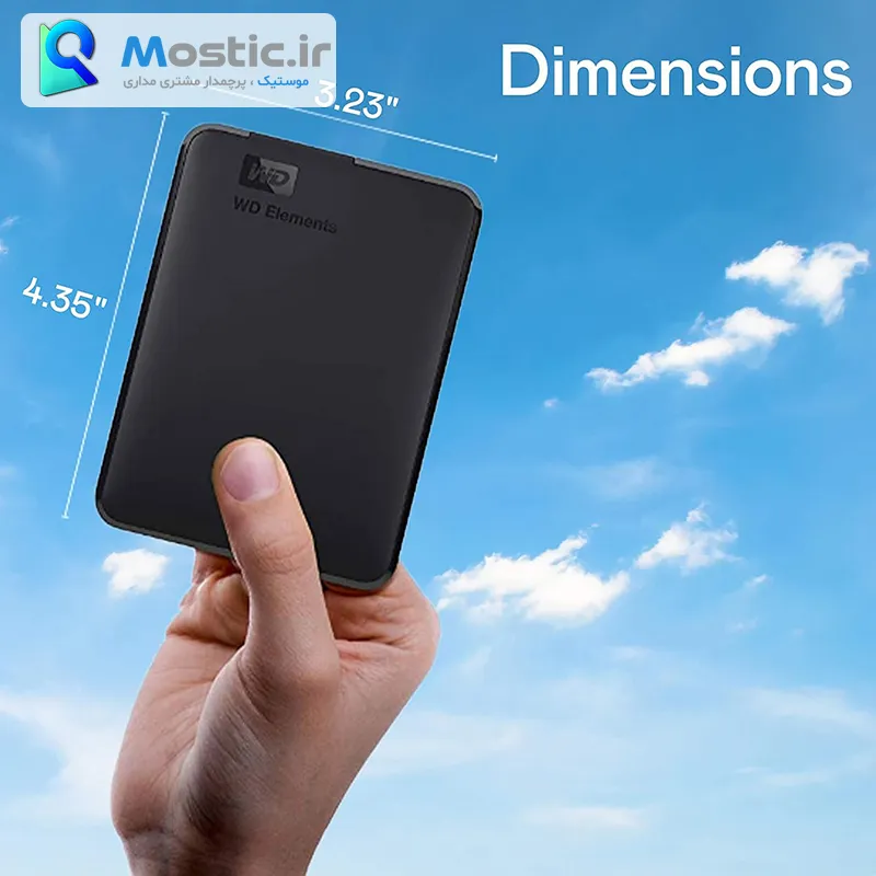 باکس و قاب هارد اکسترنال 2.5 اینچی لپتاپ USB 3.0 وسترن دیجیتال — تصویر ۴