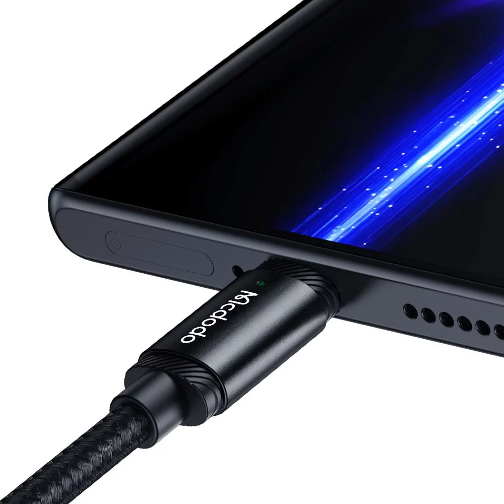 کابل شارژ سریع USB به تایپ سی 120 وات مک دودو مدل MCDODO CA-4730 طول 1.5 متر — تصویر ۶
