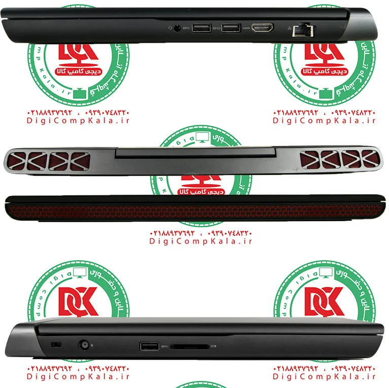 لپ تاپ 15.6 اینچ دل Dell Inspiron 15 Gaming 7567 Intel Core i7 7700HQ Nvidia Geforce GTX 1050 Ti 4GB FullHD IPS نسل 7 اینتل سری — تصویر ۵