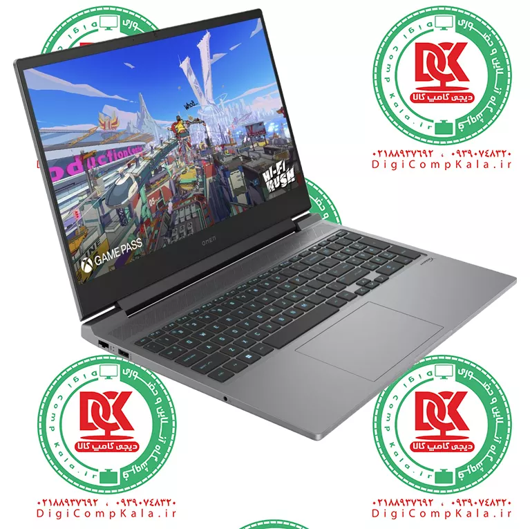 لپ تاپ 16 اینچ اومن اچ پی HP Omen 16 2024 Intel Core i5 14500HX NVIDIA GeForce RTX 4050 6GB DDR5 FullHD 165Hz IPS پردازنده ا — تصویر ۳