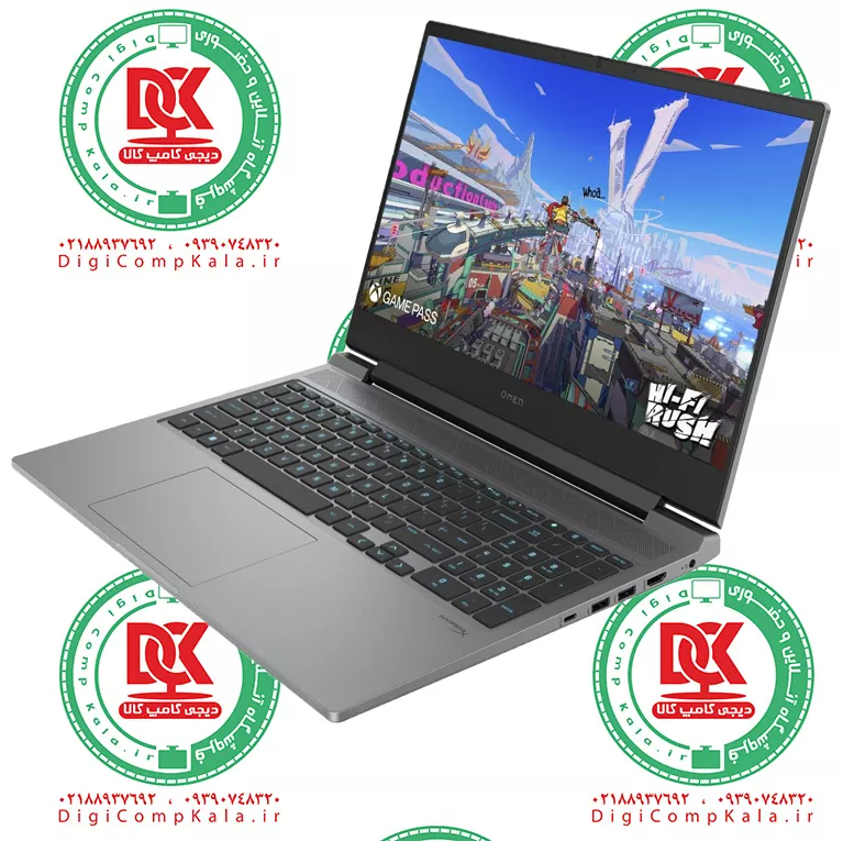 لپ تاپ 16 اینچ اومن اچ پی HP Omen 16 2024 Intel Core i5 14500HX NVIDIA GeForce RTX 4050 6GB DDR5 FullHD 165Hz IPS پردازنده ا — تصویر ۴