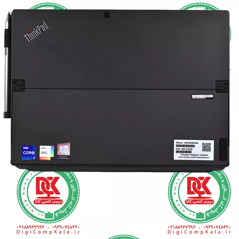 لپ تاپ 12.3 اینچ تبلت شو و سیمکارت خور و لمسی لنوو یوگا Lenovo ThinkPad X12 Detachable Gen 1 Intel Core i5 1130 — تصویر ۵
