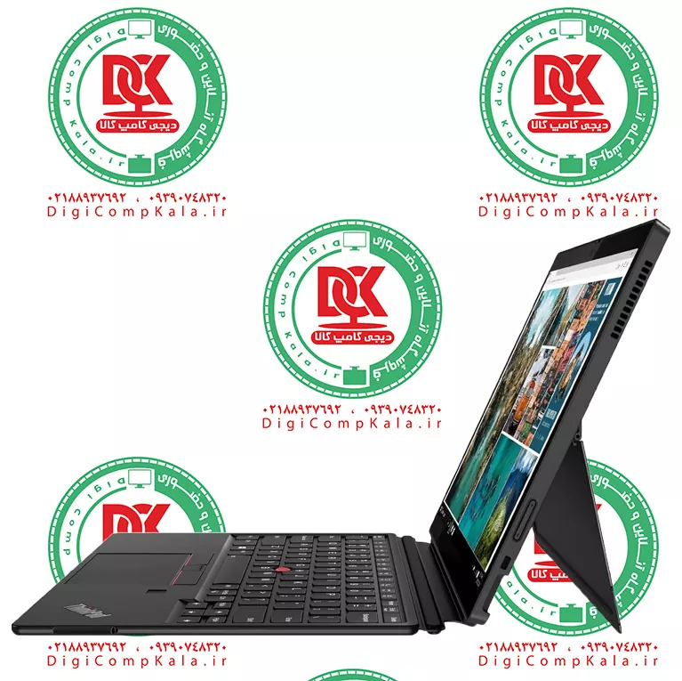 لپ تاپ 12.3 اینچ تبلت شو و سیمکارت خور و لمسی لنوو یوگا Lenovo ThinkPad X12 Detachable Gen 1 Intel Core i5 1130 — تصویر ۳