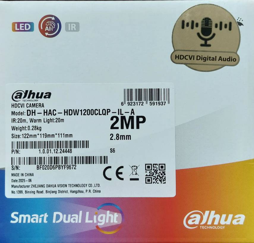 دوربین مداربسته دیجیتال داهوا مدل DH-HAC-HDW1200CLQ-IL-A — تصویر ۴