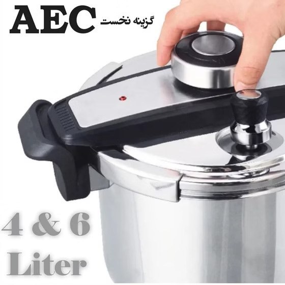 زودپز دو قلو 6 و 4 لیتر مدل AEC 6040 — تصویر ۳