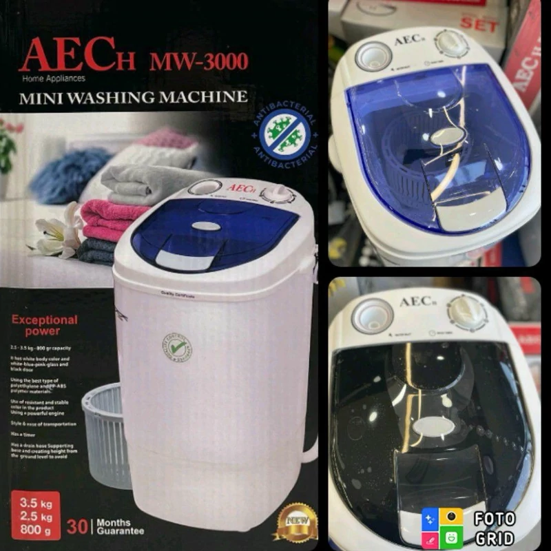 مینی واش 3.5 لیتر مدل AEC 8000 — تصویر ۳