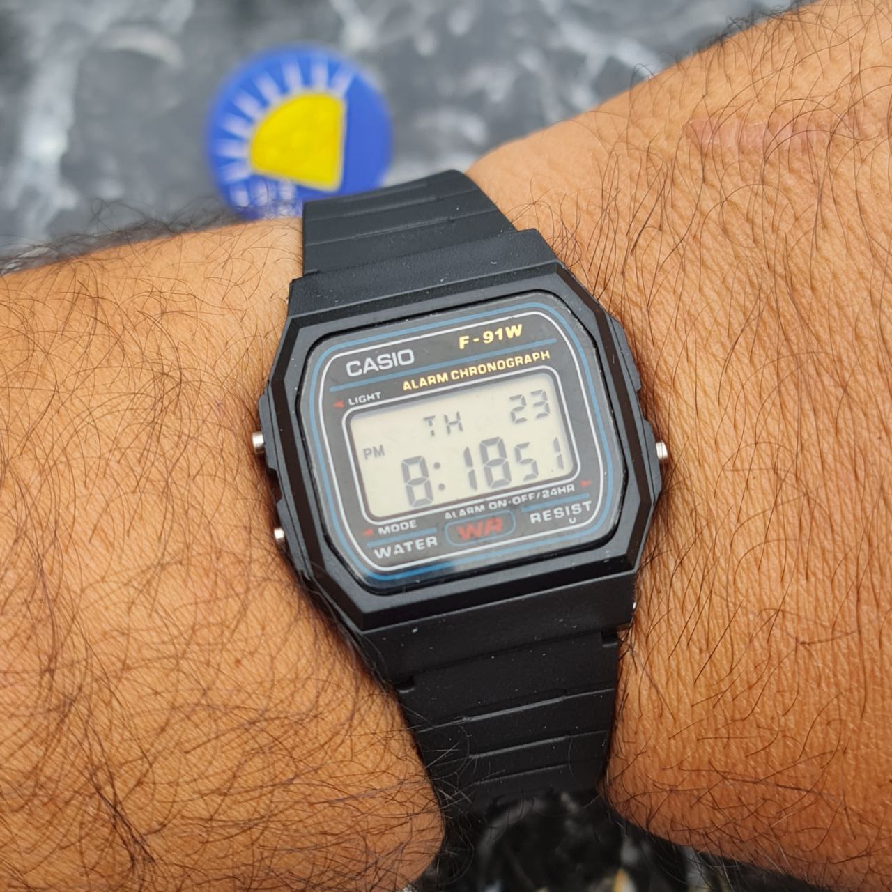 ساعت کاسیو دیجیتال کد 4302 مشکی — تصویر ۴