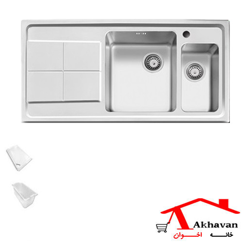سینک توکار مدل 306S اخوان — تصویر ۵