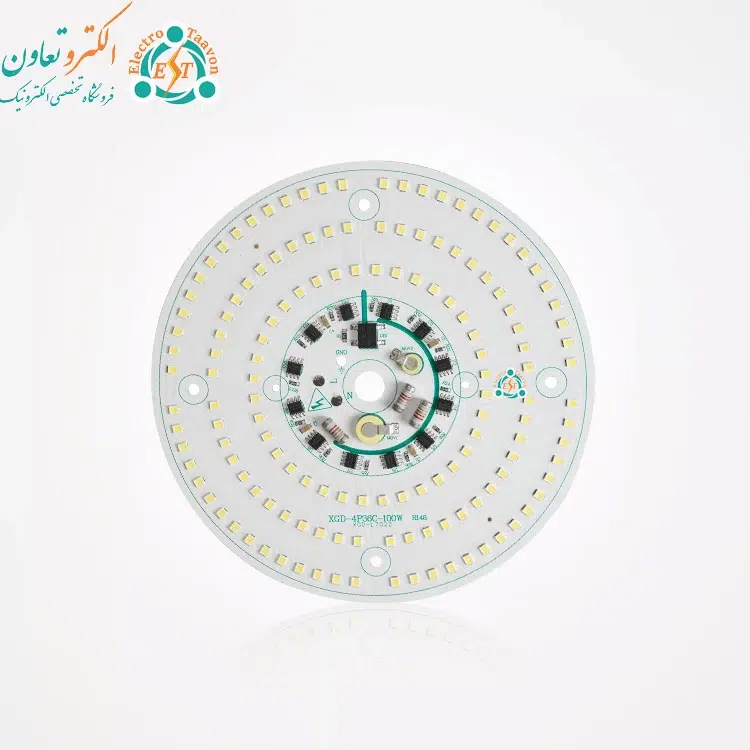 ال ای دی 100 وات 220 ولت مهتابی XGD قطر 148 میلی متر — تصویر ۲